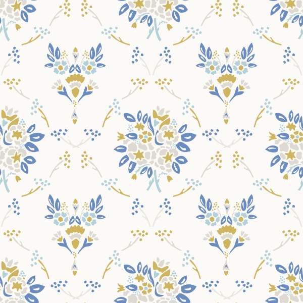 Chateau Toile Peel and Stick Wallpaper
