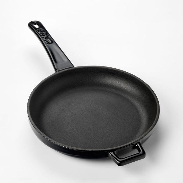 Cast Iron Flat Pan Black Round 8.5″ x 8.5″ x 1.5″ CasePack:1